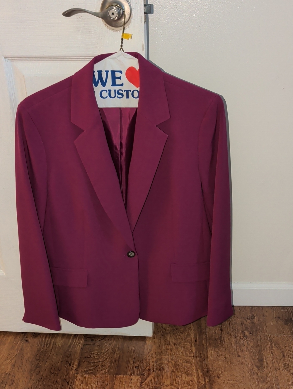 Fuschia Blazer